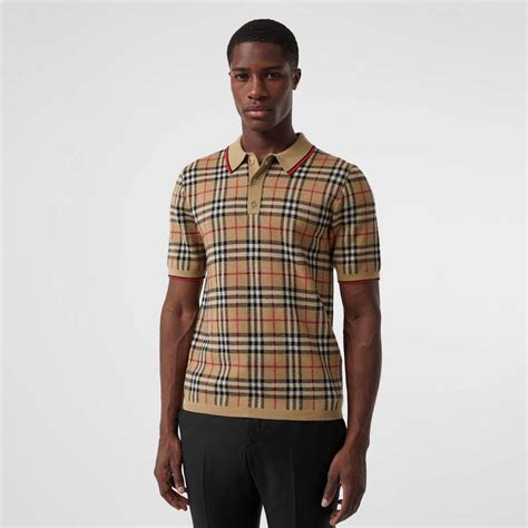 burberry polo shirt men|Burberry polo shirt men large.